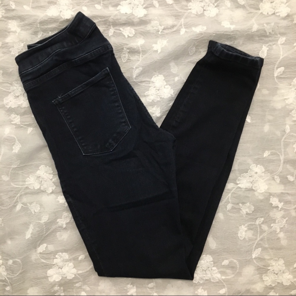 Decree hi-rise jegging 7 juniors dark wash
